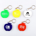 Apple Shape Tape Measure Key Chain